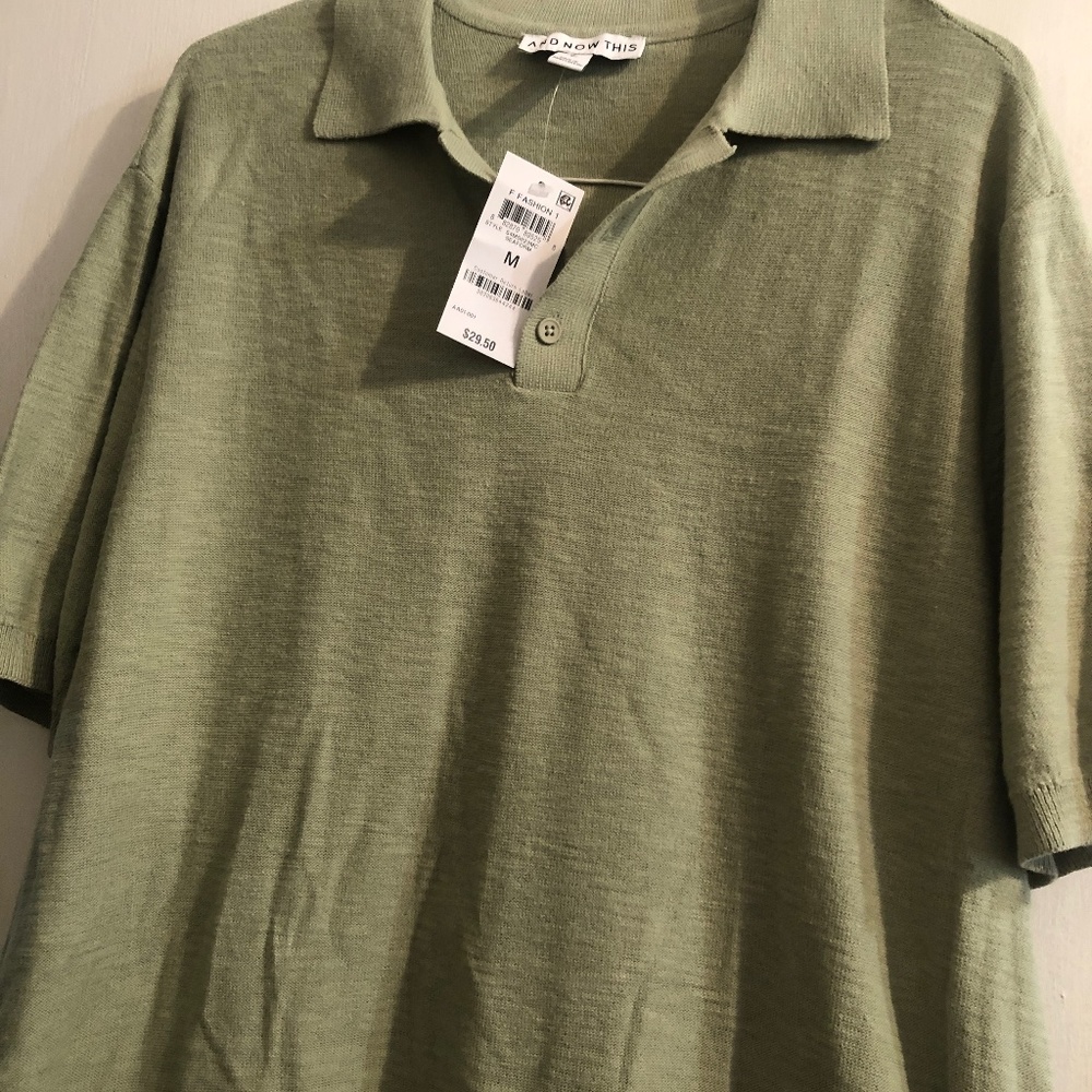 And Now This sweater polo in size medium.